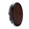 Rétro Ellipse Forme Barbe Brosse Boisée Poils Huile Tête Homme Rasage Brosses Multi Fonction Propre Arrangement Outils 8 5hf N2