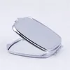 DIY Makeup Mirrors Iron 2 Face Sublimation Blank Plated Aluminium Sheet Girt Cosmetic Compact Mirror Portable Decoration 3 2x 3854028