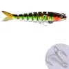 Yeni 10 Renk 9 cm 7g Bas Balıkçılık Lures Tatlısu Balık Lure Swimbaits Yavaş Batan Dişliler Gerçekçi Lure Glide Yem Takımı Kitleri (DHL)