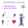 Most Effective Hair Loss Treatment 650Nm Laser Hair Growth Therapy Machine For Hair Regrowth Develop Multiply Breed