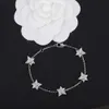 Pulsera elegante y encantadora con abalorios de estrellas para mujer, pulsera con abalorios de estrellas, cometa, meteorito, moda de lujo, circonita brillante para fiesta, joyería de plata 2022 925