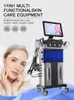 2022 Newest hydra facial water microdermabrasion skin deep cleaning hydrafacial machine oxygen mesotherapy gun RF lift face rejuvenation hydro 13 in1