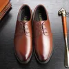 Office Shoes Men Classic Luxury Business Mens Formal Shoes Genuine Leather 2020 Brown Dress Coiffeur Elegant Shoes For Men Buty