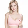 Pulsante di apertura frontale No cerchi di reggiseno del reggiseno postpartum per le donne in gravidanza Anti Droop Nursing Bra biancheria intima per Wome5306769