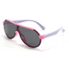 20PCS/BOX Round Polarized Kids Sunglasses Silicone Flexible Safety Children Sun Glasses Fashion Boys Girls Shades Eyewear UV400