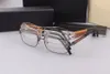Lyxig utformad ädla män Fullrima optiska glasögonram 55-17-140 Lätt träben för myopi Presbyopia glasögon Fullset Case448