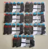 Garçon homme et fille femmes chaussettes lettre coton mi-longueur pure couleur sport sport décontracté confortable respirant mode