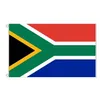 Sydafrika flaggor 3039x5039ft Country National Flags 150x90cm 100d Polyester livlig färg med två mässing GROMMETs9036546