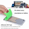 Cell Phone Wallet Silicone Adhesive Stick-on Wallet Case for Credit Card Ultra-Slim Id Holder Wallet Pouch Sleeve Pocket for Smartphones