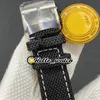 GF Super II 45 mm Bandit A1337111 ETA A7750 Automatik-Chronograph Herrenuhr Titangehäuse Saphir Stoppuhr Nylon-Lederoberteil Hello_Watch