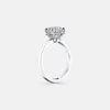 Whole Luxury 3 Carat Round Cut Synthetic Sona Ring Women 925 Solid Sterling Silver Engagement Ring Wedding Anniversary Ring Y26066825