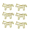 13 Styles de trombones colorés en forme d'animaux trombones livre marque de classement marque de reliure pour Scrapbooks signet bureau école