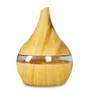 300 ml USB humidificateur d'air Mini diffuseur d'arôme électrique grain de bois ultrasonique huile essentielle aromathérapie fabricant de brume fraîche