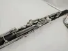 New Arrival MARGEWATE Low C Clarinet Silver Plated Keys Bass Clarinet Professional Musical Instrument With Mouthpiece Case