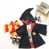 Autumn and Winter Boys and Girls 'Children's Cos Clothes Wizard Sweater Kids Sweaters LJ201128