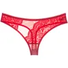 sexy gauze lace panties G string T Back low rise see through lingerie woman underwear thongs panty women clothes will and sandy red black white
