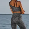 Mode Designer Frauen Baumwolle Yoga Anzug Gymwear Leopard Sportwear Trainingsanzüge Set Fitness Sport 2 stücke Hose BH T-Shirt Leggings Outfits Solid