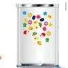 Novità Animali Magnete frigo in legno Adesivo Carino Divertente Frigorifero Colorato Giocattolo per bambini Ufficio Lavagna Gadget Home Decor JJA12450