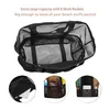 Большая сетчатая пляжная сумка XL Toy Tote Bool Bag Сумка для пикника с негабаритными карманами Comfertable Braps без запаха 1221970
