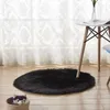 Capa de cadeira de tapetes macio tapete de pele de carpete de pele de carpete lavável lã de lã pelete quente de tapete
