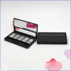 Palette di ombretti Contenitore vuoto per rossetto 5 griglie Ombretto fai-da-te Compatto con contenitore per trucco in alluminio Pennello per labbra1