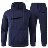 남성 풀오버 후드 바지 양털 디자이너 Tracksuit Mens 땀 정장 패치 워크 블랙 자켓 2022 가을 겨울 Mens Womens Sportsuit