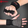 Boodun Gewichtheben Trainingshandschuhe Fitness Sport Bodybuilding Gymnastik Griffe Gym Hand Palm Schutzhandschuhe Q0107