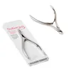 Szczelunek do paznokci Nipper Remover Remover Nipper 1 Sztuk Stal nierdzewna Dwustronna Palec Martwych Skóry Push Manicure Manicure