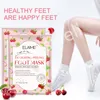 1Pair Cherry Moisturizing Foot Masks Exfoliation Feet Behandling Mask Hudvård Döda Skinn Avlägsnande Strumpor för Pedicure Socks