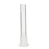 Newest Transparent Pyrex Glass Handmade Smoking Bong Filter Down Stem Portable 14MM Female 18MM Male Bowl Container Waterpipe Holder