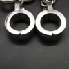 Nxy sm kön vuxen leksak super tung 16kg tjockna fotled manschetter rostfritt stål man / kvinna leksaker långkedja anklet bdsm bondage slave verktyg.1220