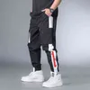 Storleksbyxor Män Jogger Streetwear Casual Cargo Pant Oversize Sweatpants Pocket Patchwork Byxor Plus Storlek 6XL 7XL HX407 G0104