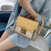 Designer-Femmes Crossbody Sacs fourre-tout pour les femmes Mode Couleurs contrastées Chaîne Sac à bandoulière Femme Mode Petits sacs à main