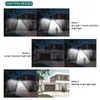 118led Solar Lamp Human Induction Wall Lamp 3 Lighting Modes Waterproof IP65 Solar Wall light Remote Control