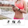 W8 Sport Smart Watch Bransoletka okrągła Bluetooths Wodoodporny mężczyzna Smartwatch Mężczyźni Women Fitness Tracker Band na Android iOS9527379