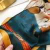 Den nya mest populära grossist halsduk stilfulla kvinnors solskyddsmedel sjal klassisk märke tryckt halsduk mjuk tunn halsduk 18090 cm hn1