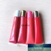 30/50pcs 10ml 15ml 20mlの空の口紅チューブ、リップバームの柔らかいホース、メイクアップスクイーズサブボトリング、クリアリップグロス容器F606