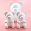 1pcs 20cm/30cm Artificial Flowers Foam teddy bear of roses Mold DIY Gifts Polystyrene Styrofoam wedding Valentine's Day present1