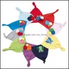 Casquettes Chapeaux Accessoires Bébé, Enfants Maternité Nouveau-Né Bébé Noeud Turban Chapeau Fleurs Floral Hibou Tête Wrap Doux Coton Bandeau Infantile Enfant H