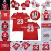 Wisconsin Badgers Football Jersey NCAA College Melvin Gordon T.J. Watt Jack Coan Jonathan Taylor Cephus Taylor Baun Hornibrook Van Ginkel