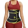 LANFEI Cintura di compressione Cintura da ginnastica Cintura per donna Dimagrante Sauna Perdita di peso Neoprene Body Shaper Corsetto Sudore Bruciare i grassi 220307