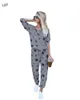 Summer Women Tops And Pants Two Piece Set Tracksuit Women Print Matching Sets LIIP 2 Piece Sets Womens Outfits 3315 T200603