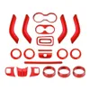 Kit d’outils pour habillage de décoration intérieure, ensemble complet de 21 pièces, pour Jeep Wrangler JK 2011 – 2017312B