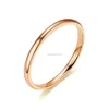 Glaze Thin Ring band Stainless Steel Blank Rings Tail Rings Fine Fashion Jewelry for Women Will andy Sandy gift Rose gold black rainbow