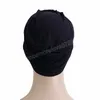 Cor sólida macio gorro modal simples mulheres muçulmanas turbante interior chapéus Ramadan islâmico hijab cap cabeça capa eid headwear