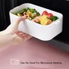 Çizgi film Japon öğle yemeği kutusu çocuklar için taşınabilir açık silikon bento kutusu sızdırmaz gıda konteyner mutfak gıda lunchbox 201029