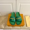 2022 summer slippers men and women bathroom BEACH slides casual flip-flops indoor pajamas party wear non-slip chain shoes size 35-42