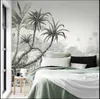 Planta tropical wallpapers de luxo tv fundo parede mural Nordic wallpaper tamanho personalizado