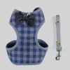 Classic Plaid Dog Clothes Ademend Klein Hond Vest met Gesp Bow Warm Puppy Jassen Honden Apparel Pet Supplies 10 Designs Optioneel HHE3408