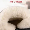 Men winter boots men winter shoes snow boots waterproof non-slip thick fur warm boots for -40 degrees 201215